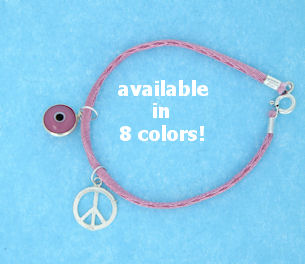 sterling silver Peace Sign Bracelets