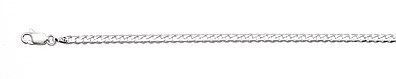 sterling silver 3mm cube chain necklace 2AH27