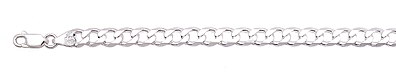 sterling silver 6mm cube chain necklace 2AH30