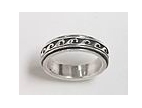 sterling silver spinner rings 45AT386