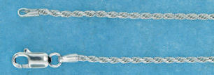 sterling silver rope chain