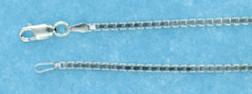 sterling silver 2mm box chain 5AH075