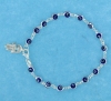 sterling silver evil eye bracelet EEB6121HAM-DB