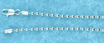 sterling silver ball chain 6AH090