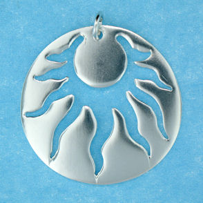 model 706-1607celtic pendant enlarged view