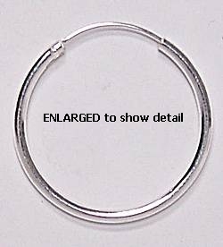larger view of earring