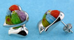 sterling silver earrings 8AE23