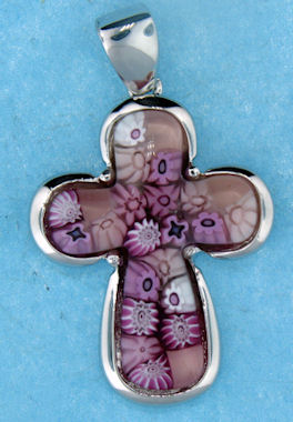 8AMP567 cross pendant