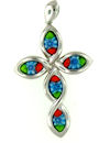 sterling silver cross pendant 8AP498