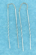 sterling silver threader earring A2-689-2
