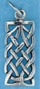 Sterling silver Celtic pendant style A4174