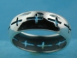 sterling silver cross ring A601-28