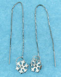 sterling silver threader earring A706-10091
