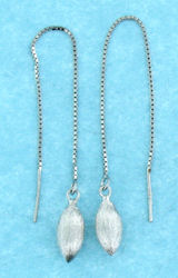 sterling silver threader earring A706-10181