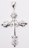 sterling silver cross pendant ABC605