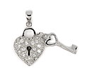 sterling silver heart pendant ABZ125