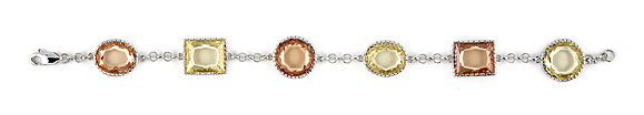 sterling silver CZ bracelet ABZ174