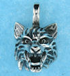 sterling silver skull pendant AGP706880