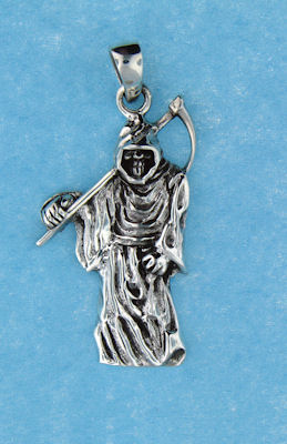 model AGP768100 grim reaper pendant enlarged view