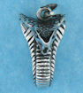 sterling silver skull pendant AGP768101