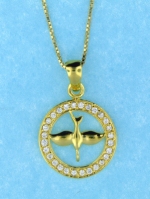 sterling silver religious confirmation necklace