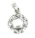 Model AP767-75 Claddagh Pendant