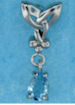 Sterling silver Celtic pendant style APC49BT