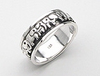 sterling silver spinner rings AR0002