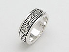 sterling silver spinner rings AR0008