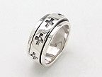 sterling silver spinner rings AR0027
