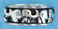 sterling silver spinner rings AR0041