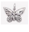 Silver Butterfly Pendants