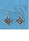 Silver Celtic Earrings