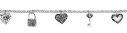 Silver Charm Bracelets