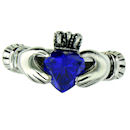 sterling silver claddagh rings CLR1003 September