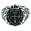 stainless steel spinner ring CRJ2564