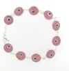sterling silver evil eye bracelet EEB009