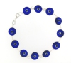 sterling silver evil eye bracelet EEB015
