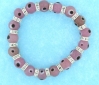 sterling silver evil eye bracelet EEB11328PNK