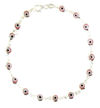 sterling silver evil eye bracelet EEB6121PK