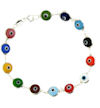 sterling silver evil eye bracelet EEB703