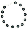 sterling silver evil eye bracelet EEB714