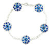 sterling silver evil eye bracelet EEBOC3401