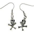 stainless steel skull earrings ERC1004