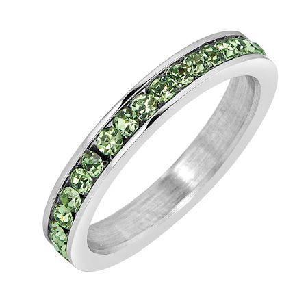 ETR0001 August CZ Birthstone Ring