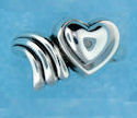 Silver Heart Rings
