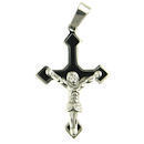 stainless steel cross pendant