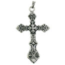 stainless steel cross pendant