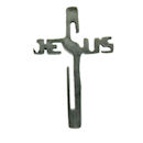 stainless steel cross pendant