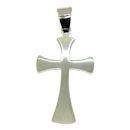 stainless steel cross pendant